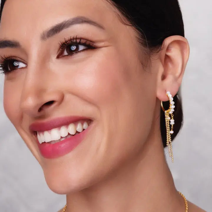 Anette Earrings Pearl