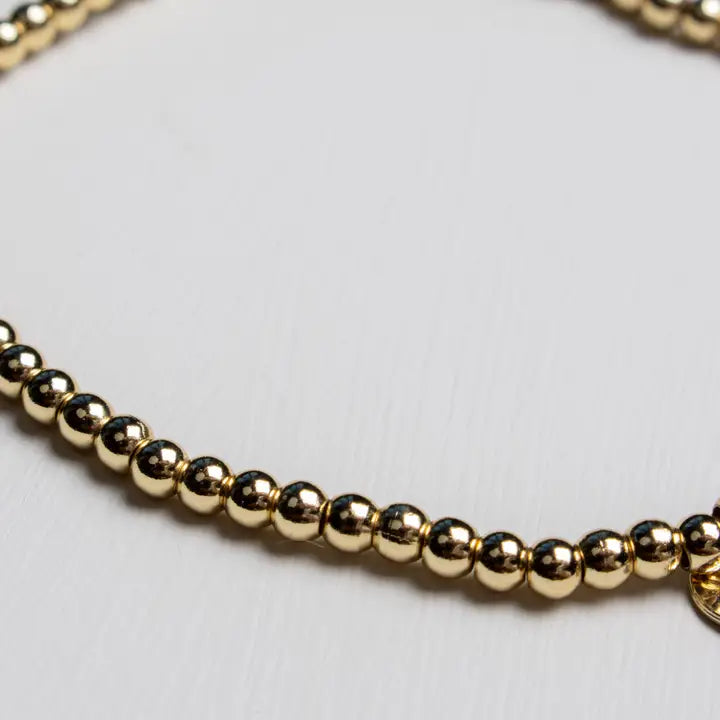 Emmelise Heart Bracelet - Gold Plated On Sterling Silver