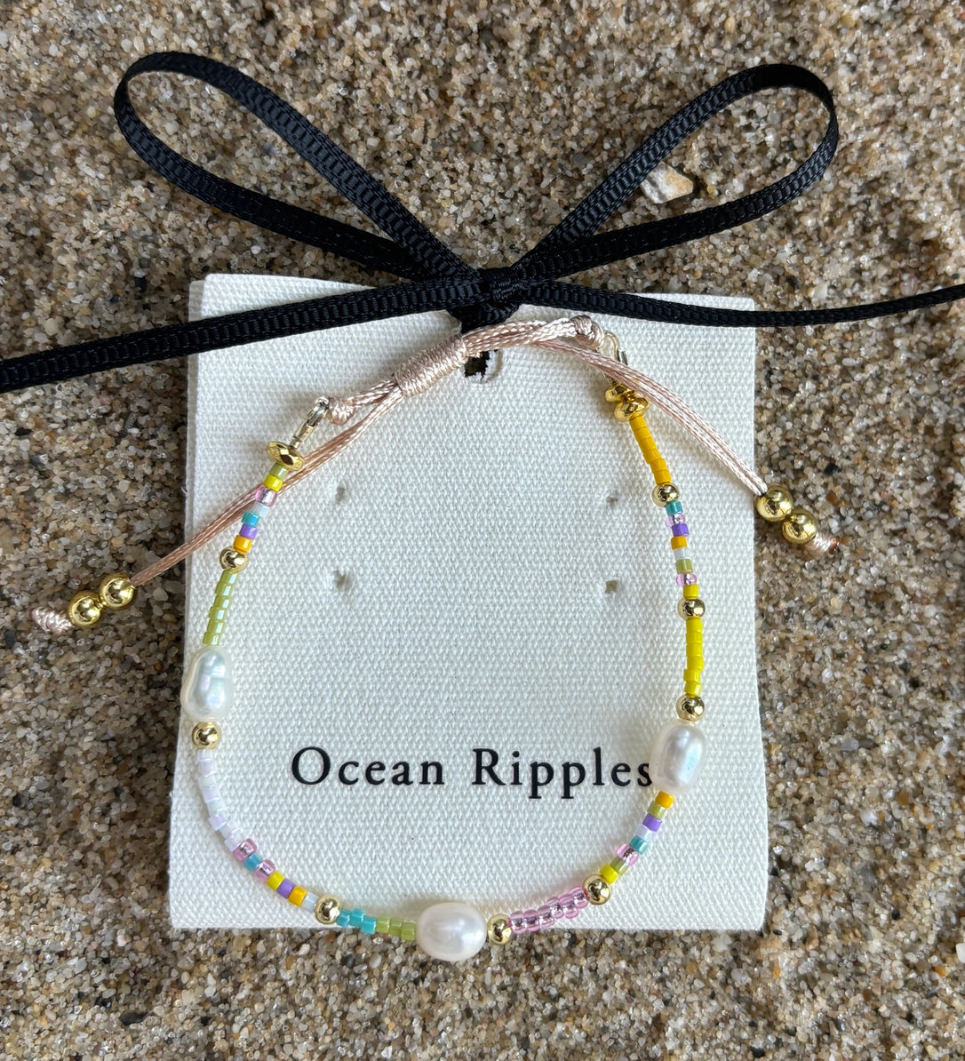 Fresh Water Pearl Miyuki Rope Bracelet